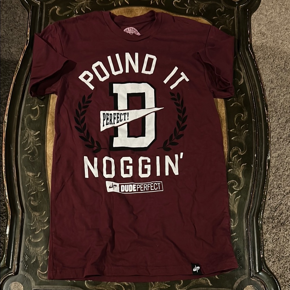 Dude Perfect Maroon Graphic T-Shirt